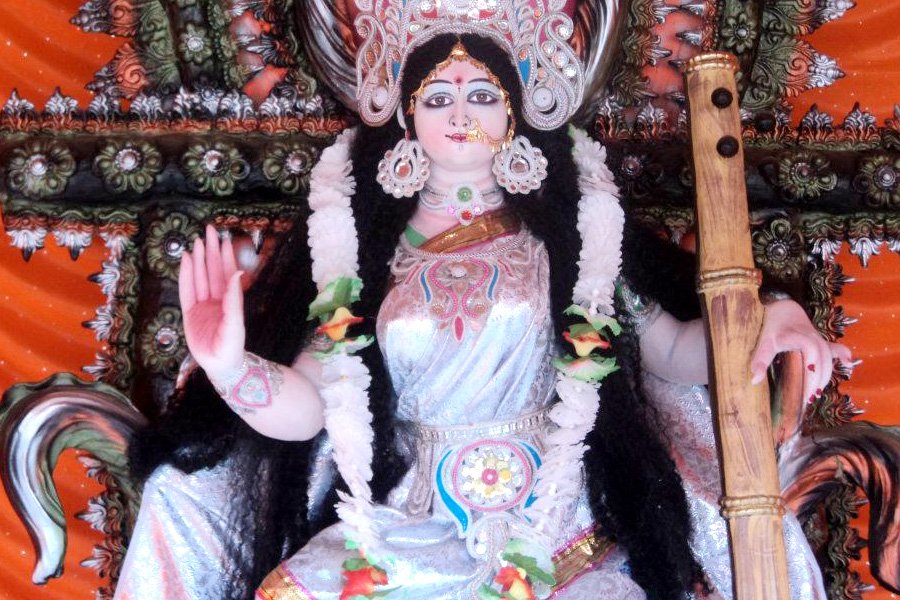 You are currently viewing সরস্বতী পূজা পদ্ধতি – সম্পূর্ণ বাংলায় সরস্বতী পূজা পদ্ধতি মন্ত্র সহ – Saraswati Puja Rules
